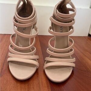 Nude Strappy Sandals